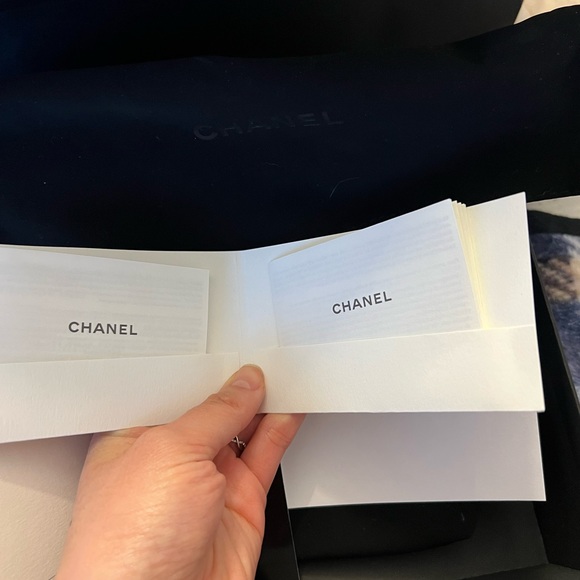 SOLD Chanel Boy Black Caviar Wallet on Chain - Picture 6 of 11